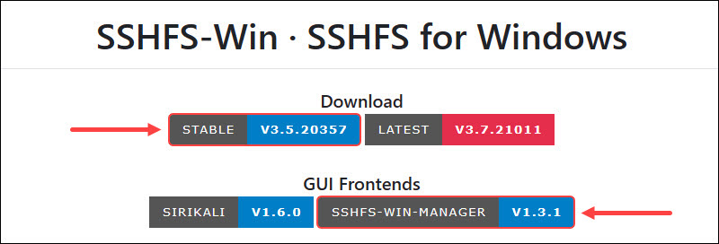 SSHFS-Win, file manager, restore point