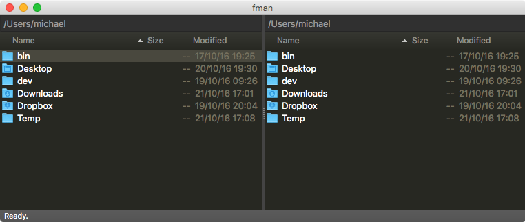 fman, SSH, remote file access