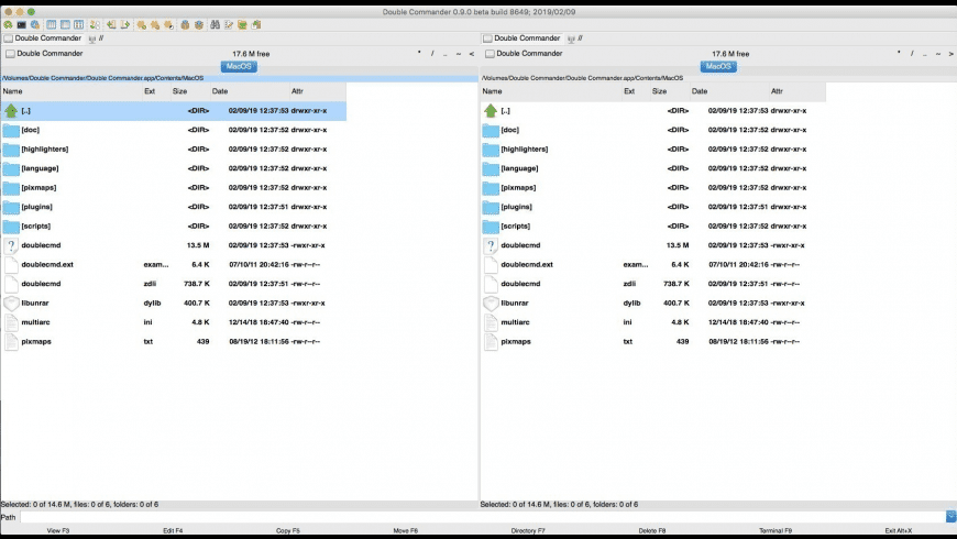Double Commander, file managers and ssh clients, SSH