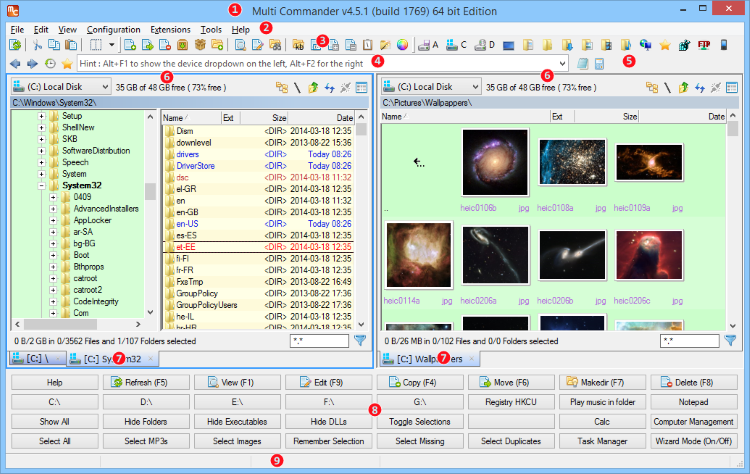 Multi Commander, SFTP client, checksum