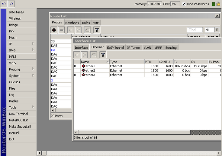 WinBox, sync, SFTP client