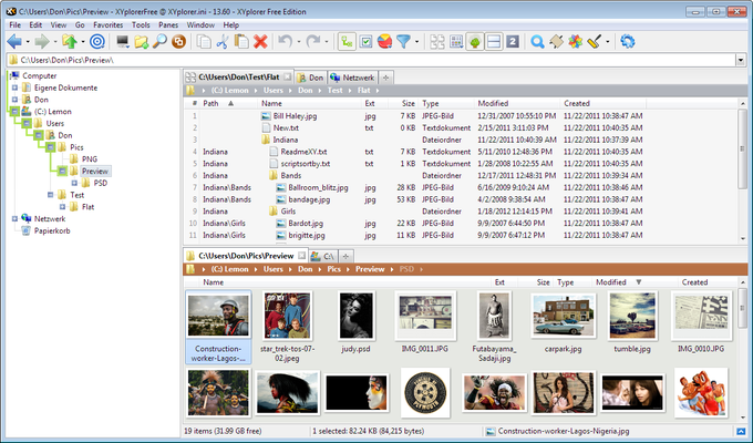 XYplorer Free, remote file access, secure transfer