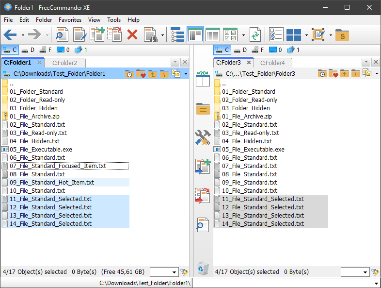 FreeCommander, file managers and ssh clients, secure transfer
